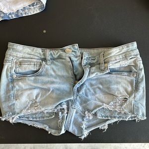 A&E Super Stretch Jean Shorts!
